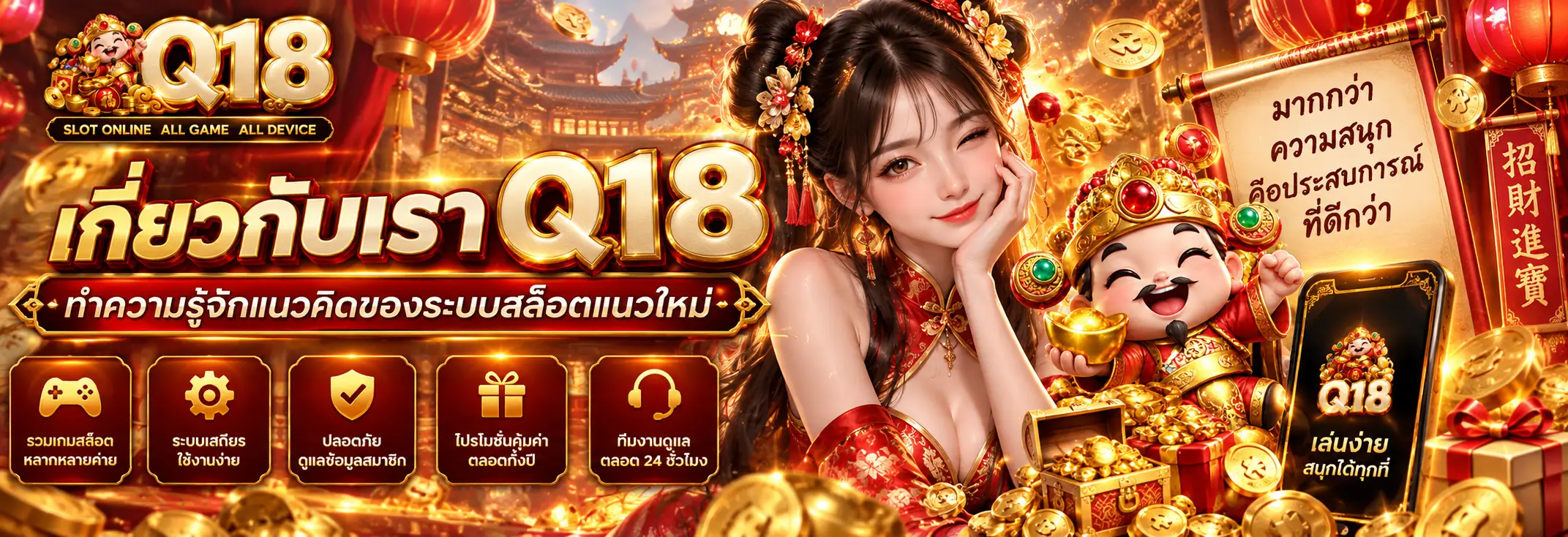 เกี่ยวกับเรา q18 ทำความรู้จักแนวคิดของระบบสล็อตแนวใหม่